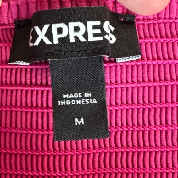 Express Fuchsia Mini Dress - Picture 2 of 5